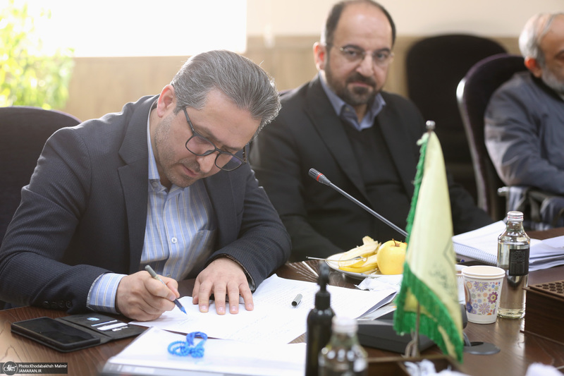 جلسه شورای معاونین و مدیران موسسه تنظیم ونشر آثار امام خمینی (س)