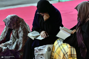 احیای شب بیست و سوم ماه رمضان در گلزار شهدای بهشت زهرا (س)