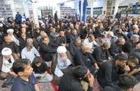 مراسم تاسوعای حسینی در دفتر آیت الله العظمی صانعی (18)