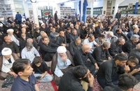 مراسم تاسوعای حسینی در دفتر آیت الله العظمی صانعی (18)