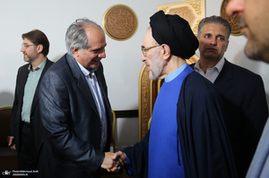 دید و بازدید نوروزی سید محمد خاتمی -1