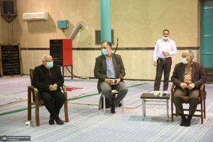دیدار اعضای انجمن اسلامی معلمان یا سید حسن خمینی