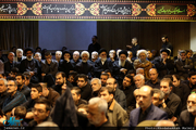 گزارش تصویری/ عزاداری شب عاشورای حسینی در حسینیه شماره دو جماران