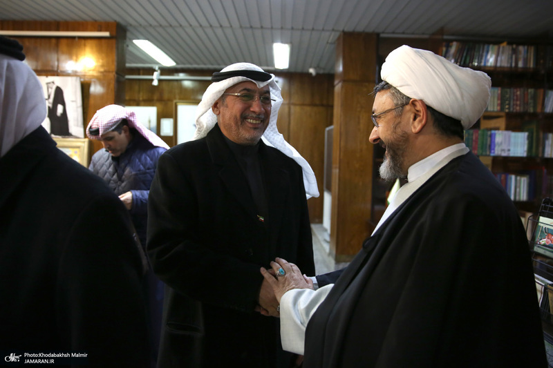 دیدار مزروق فالح الحبینی، رئیس گروه دوستی پارلمانی کویت و ایران با علی کمساری