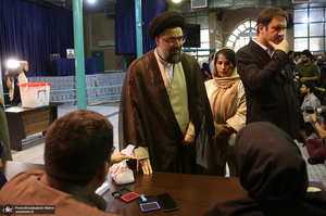 مرحله دوم انتخابات ریاست جمهوری چهاردهم در حسینیه جماران - 5