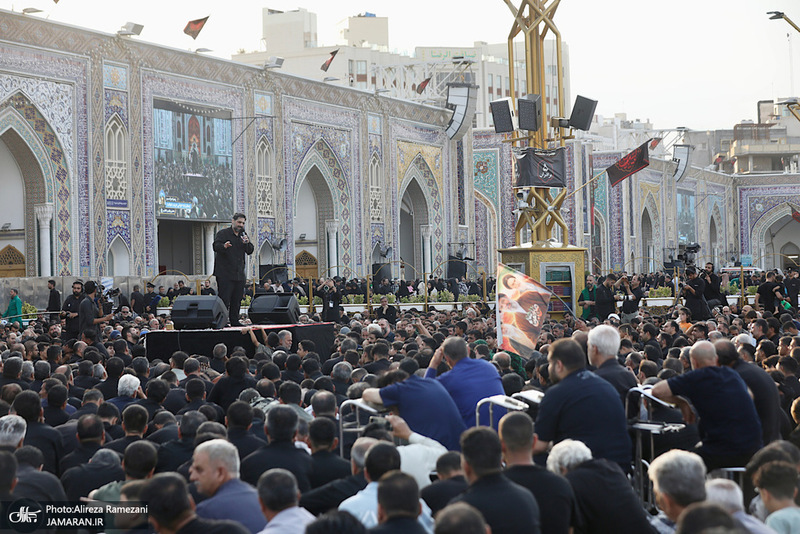 آيين چهار پایه خوانی در روز شهادت امام رضا (ع)