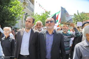 راهپیمایی مردم قم در سالروز قیام 15 خرداد‎‎