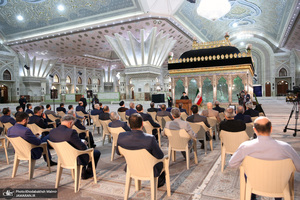 تجدید میثاق رئیس جمهور و اعضای دولت با آرمان های حضرت امام خمینی (س)