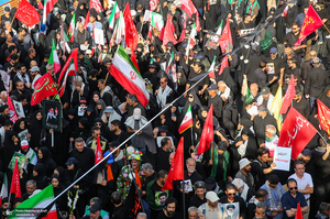 مراسم تشییع پیکر مطهر رهبر شهید انقلاب در تهران -2