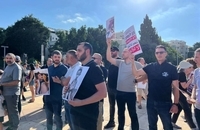 تظاهرات در تل آویو برای پایان جنگ غزه (8)