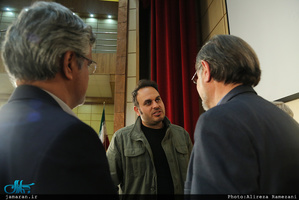 اکران دانشجویی فیلم ترور سرچشمه در دانشگاه علوم پزشکی تهران با حضور محمدرضا بهشتی و محمود صادقی 