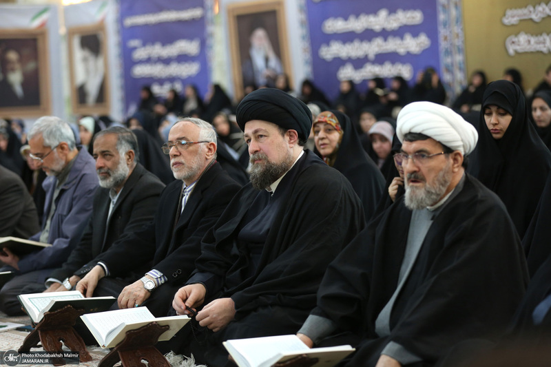 آیین افتتاحیه مرکز فعالیت‌های قرآنی در حرم مطهر حضرت امام خمینی (س)