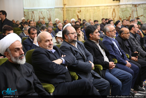 مراسم بزرگداشت حجت الاسلام و المسلمین قرهی در مسجد مسجد حجت بن الحسن(عج)