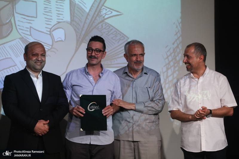 مراسم اختتاميه جشنواره كاريكاتور باج نيوز ها