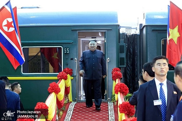 استقبال ویژه از رهبر کره شمالی+ تصاویر