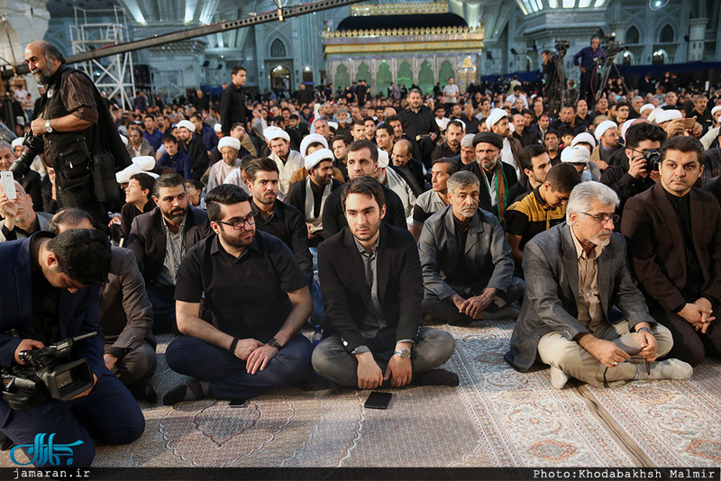 مراسم احیاء شب بیست و یکم ماه مبارک رمضان درحرم مطهر امام خمینی (س) /2