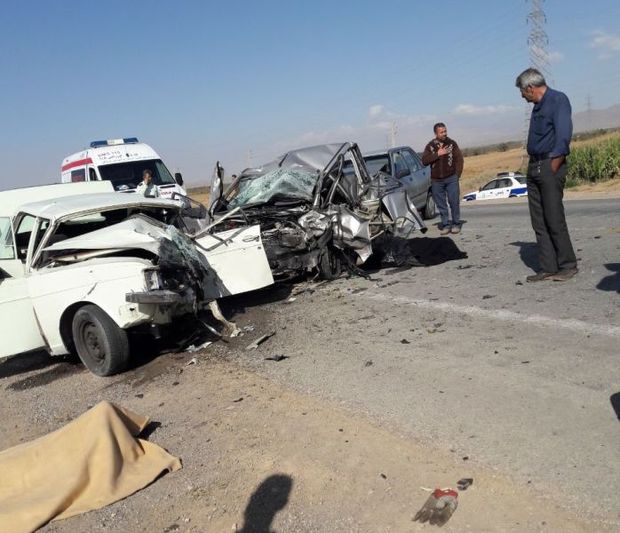 حادثه رانندگی در جاده غرق آباد چهار کشته برجا گذاشت