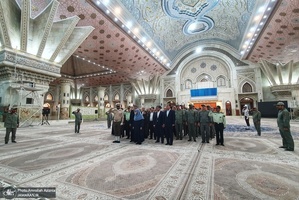 تجدید میثاق رئیس و مسئولان سازمان حفاظت محیط زیست با آرمان‌های حضرت امام خمینی (س)