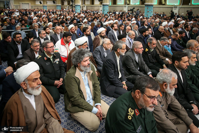 دیدار مسئولان نظام و سفرای کشورهای اسلامی با رهبر معظم انقلاب