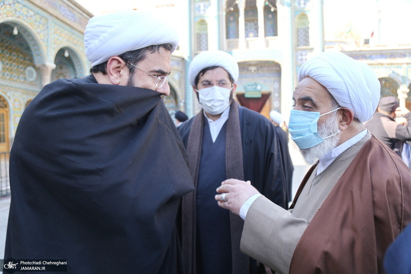 مراسم تشییع آیت الله العظمی صافی گلپایگانی (ره) در قم - 2