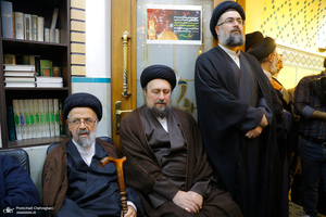 مراسم ختم همسر شهید آیت الله سید مصطفی خمینی (ره) -1