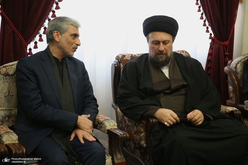 دیدار اعضای هیئت امنای هیئت رزمندگان اسلام مدافع حرم با سید حسن خمینی