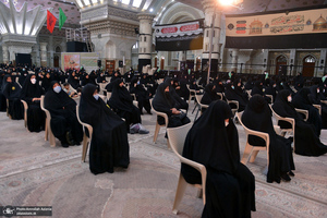 نخستین شب عزاداری حضرت سید الشهدا (ع) در حرم امام خمینی (س)