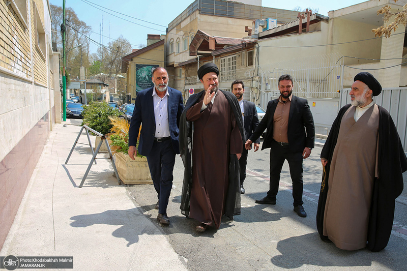 دیدار نوروزی سید حسن خمینی با کارکنان موسسه تنظیم و نشر آثار امام خمینی (س)