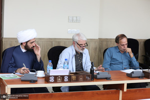 جلسه شورای سیاست گذاری همایش شعر فقهای شاعر (حکمت)