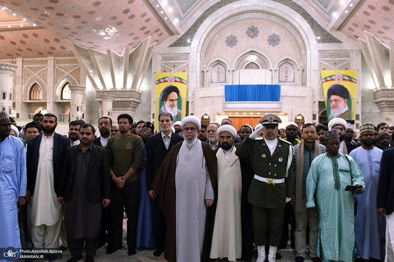 تجدید میثاق دبیرکل و کارکنان مجمع جهانی اهل بیت (ع) با آرمان های امام خمینی (س)‎‎