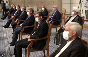 دیدار اعضای دوره جدید مجمع تشخیص مصلحت نظام با رهبر معظم انقلاب