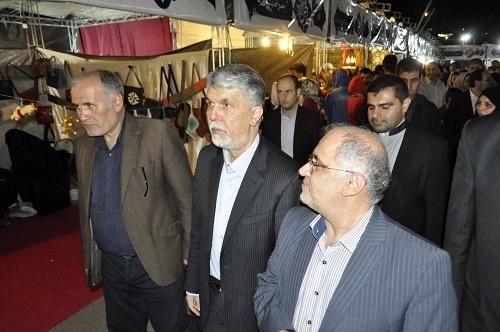 بازدید وزیر فرهنگ و ارشاد اسلامی از  سیزدهمین جشنواره ملی آش ایرانی