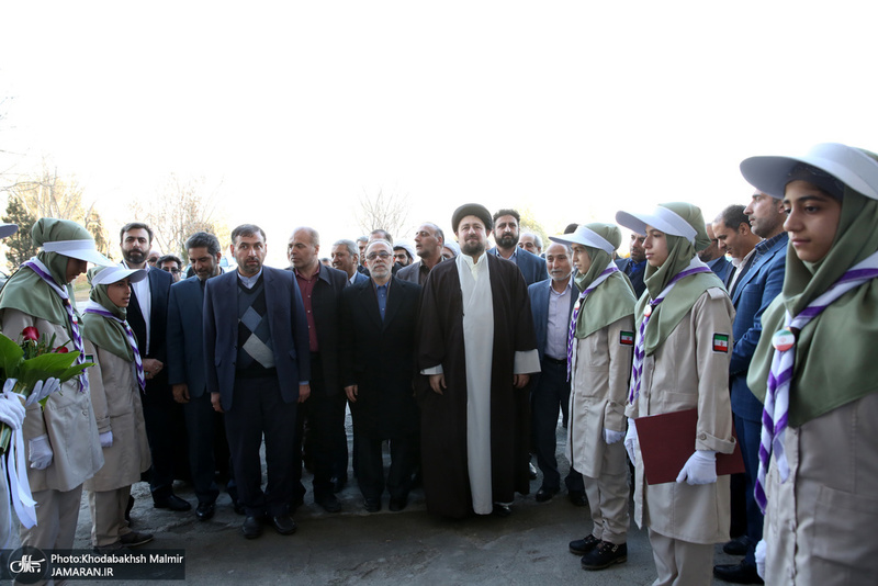 افتتاح کانون فرهنگی تربیتی دانش آموزی امام خمینی(س) و مرکز قرآن عترت آستان مقدس امام خمینی(س) -  سید حسن خمینی