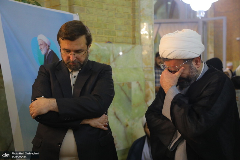 مراسم شانزدهمین سالگرد ارتحال آیت الله بهجت‎ (ره) در قم