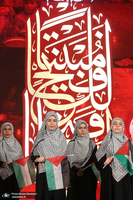 اجتماع مردم تهران در حمایت از مردم مظلوم غزه