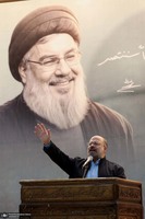 مراسم چهلم شهید سیدحسن نصرالله و سرلشکر نیلفروشان در حرم امام خمینی (س)