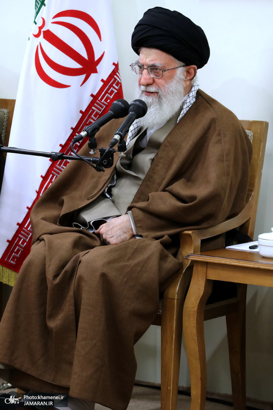 دیدار اعضای کنگره بزرگداشت شهدای استان قزوین با رهبر معظم انقلاب