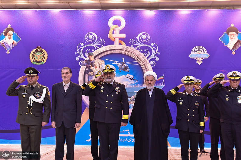 تجدید میثاق فرمانده و پرسنل نیروی دریایی ارتش جمهوری اسلامی ایران با آرمان‌های امام خمینی(س)