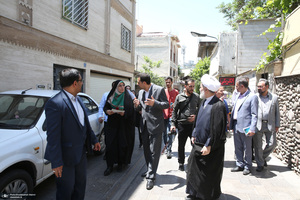 مراسم «کوچه آفتاب» در جماران - 2