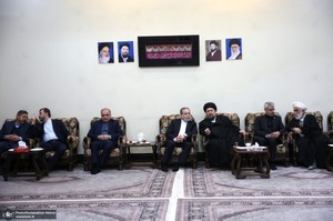 مراسم تجدیدمیثاق وزیر و معاونان وزارت امور خارجه با آرمان‌های امام خمینی