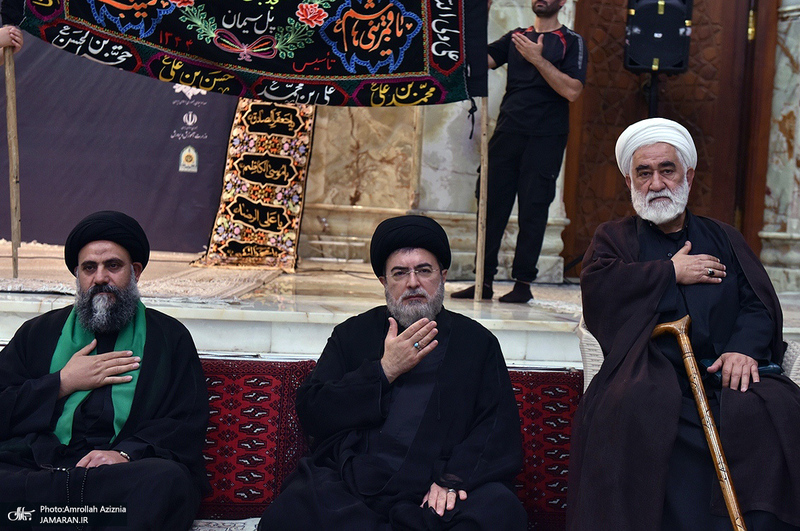 عزادارای روز تاسوعا در حرم امام خمینی (س)