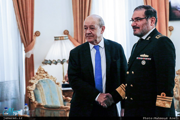 شمخانی پاسخ وزیر خارجه فرانسه را داد