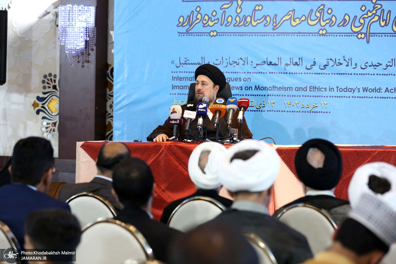 نشست «گفتمان توحیدی اخلاقی‌ امام‌ خمینی(س) در دنیای معاصر؛ دستاوردها و آینده فرارو» (2)