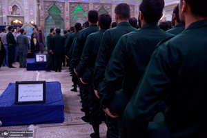 تجدید میثاق کارکنان، اساتید و دانشجویان دانشکده شهید مطهری سازمان بسیج
