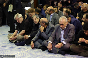 مراسم بزرگداشت آیت الله حسن صانعی (ره) در حسینیه جماران -1