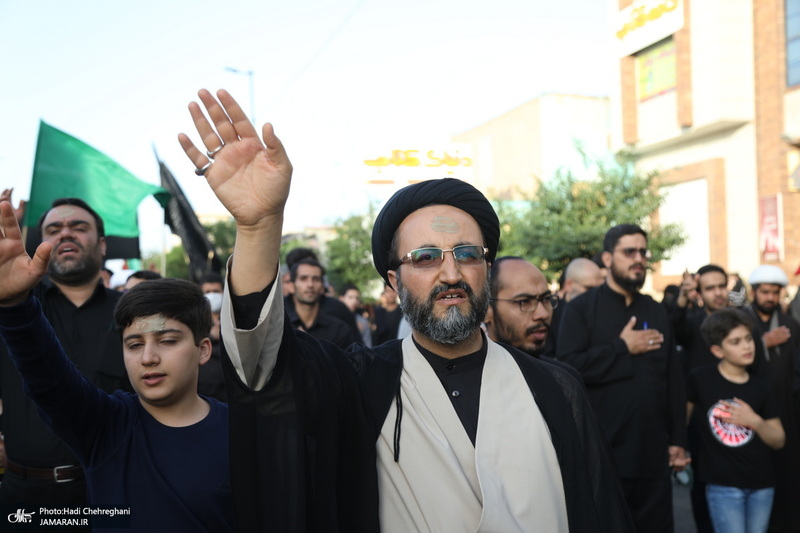مراسم عزاداری شهادت حضرت علی(ع) با حضور آیت الله العظمی وحید خراسانی