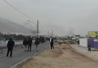 شهادت مأمور پلیس کرمانشاه در درگیری با اغتشاشگران