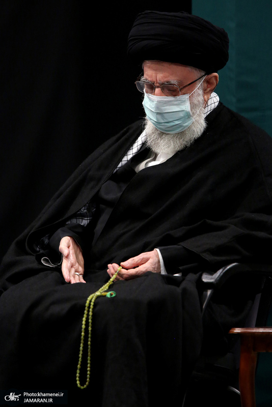 عزاداری شب شهادت حضرت زهرا (س) در حسینیه امام خمینی