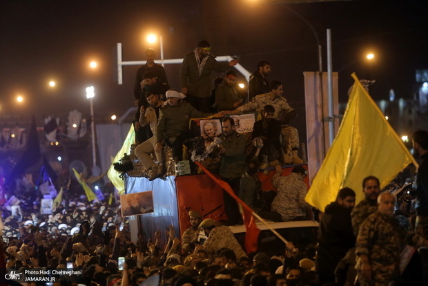 گزارش لحظه به لحظه/ مراسم تشییع سردار حاج قاسم سلیمانی در قم