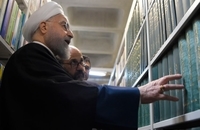 اهدای کتاب‌های روحانی به کتابخانه ملی ایران (17)